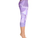 Purple Wall Leggings - Magic Kingdom Purple Wall Yoga Leggings