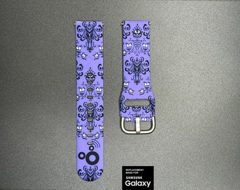 Haunted Mansion Galaxy Watch Band - 20mm Sport Band