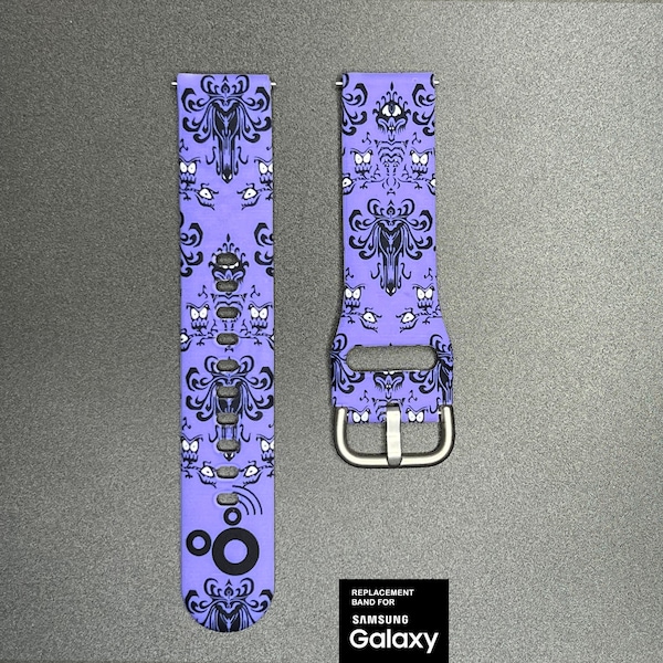 Haunted Mansion Galaxy Watch Band - 20mm Sport Band