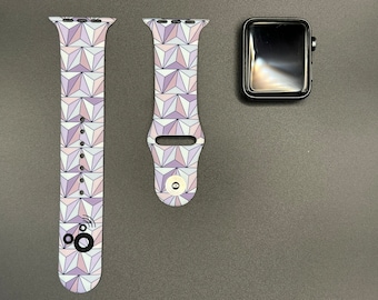 Spaceship Earth Apple Watch Band - Silicone Sport Band