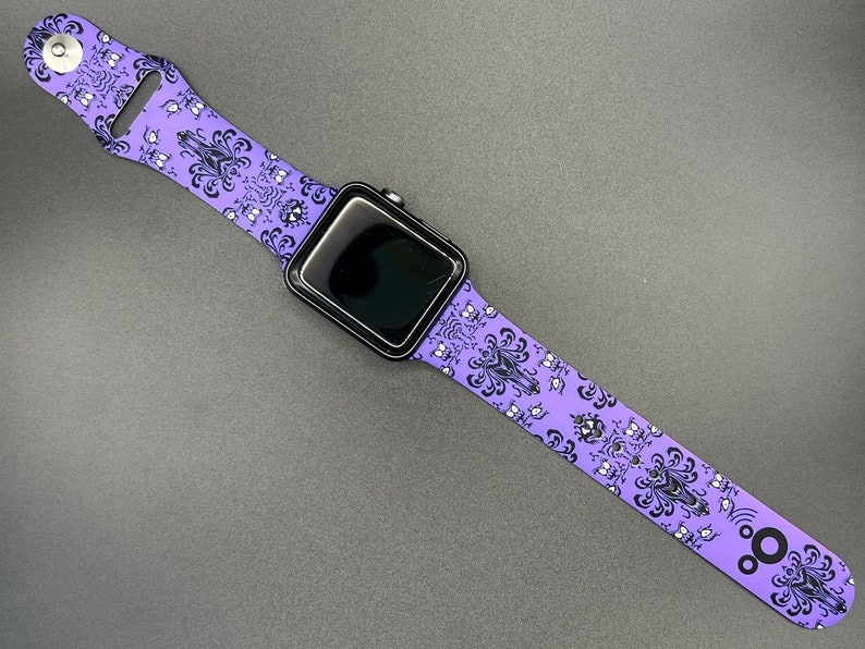 Haunted Mansion Apple Watch Band Silicone Sport Band image 3