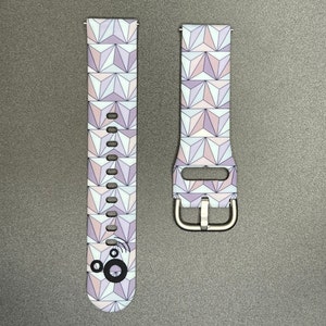Spaceship Earth Galaxy Watch Band 20mm Sport Band image 2
