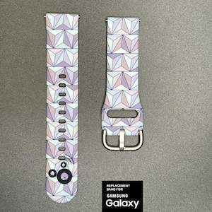 Spaceship Earth Galaxy Watch Band 20mm Sport Band image 1