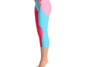 Bubblegum Wall Leggings - Disney World Epcot Bubblegum Wall Yoga Leggings