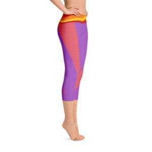 Figment Leggings Disney World Figment Imagination Yoga Leggings image 1