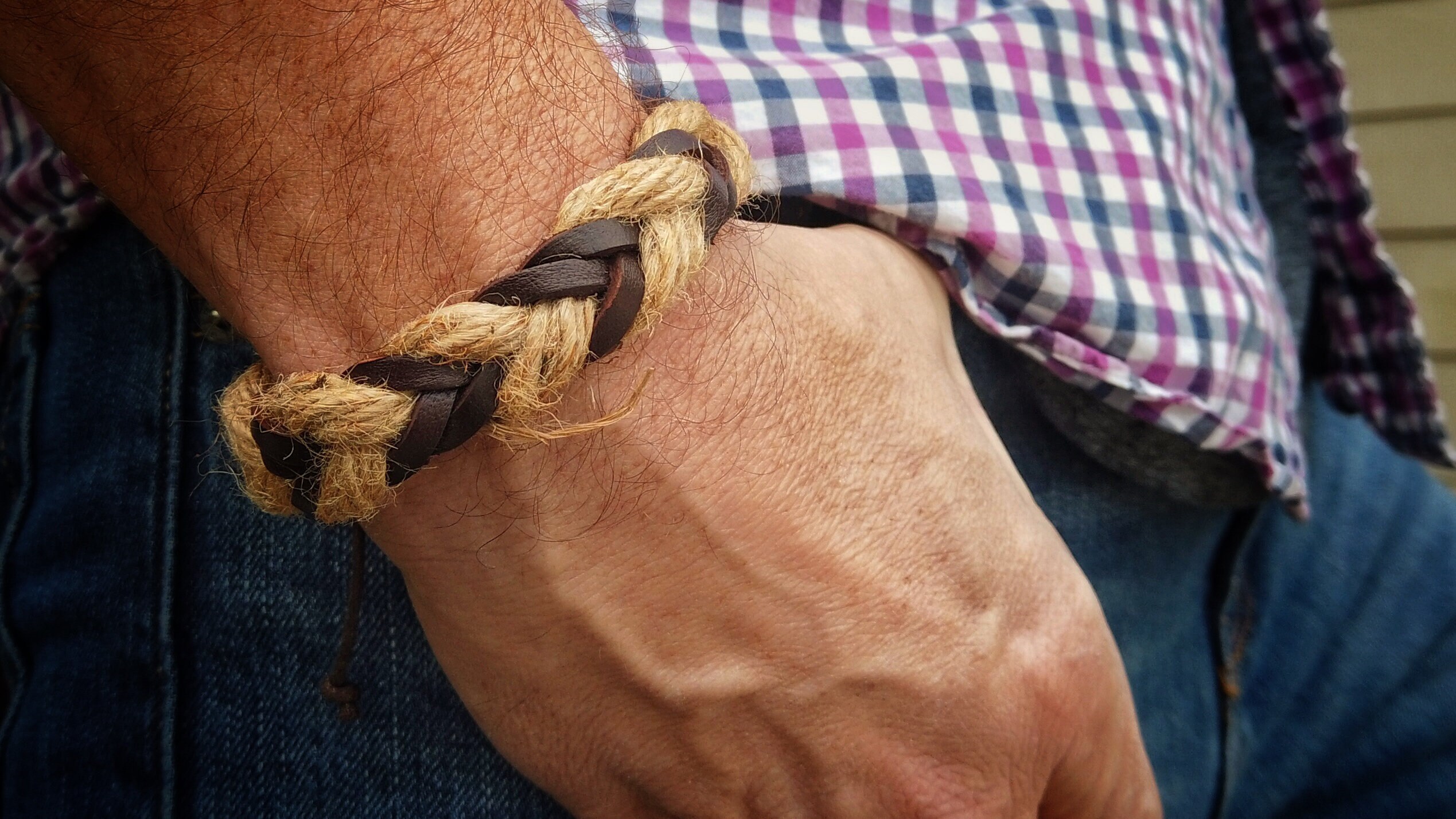 The Scar Men's Leather Bracelet Disney Inspired -  UK