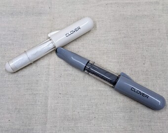 Clover Chaco Liner & Refills Pen Style - Grey, White - Dressmakers Chalk