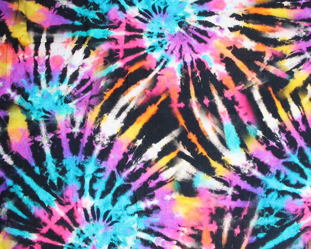 Tie Dye Viscose Fabric 100 Rayon Fabric by the Meter Etsy