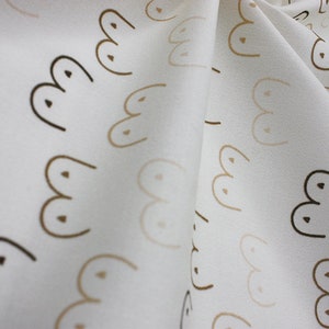 Rude Rainbow Fabric - Little Johnny Fabric - 100% Cotton Fabric