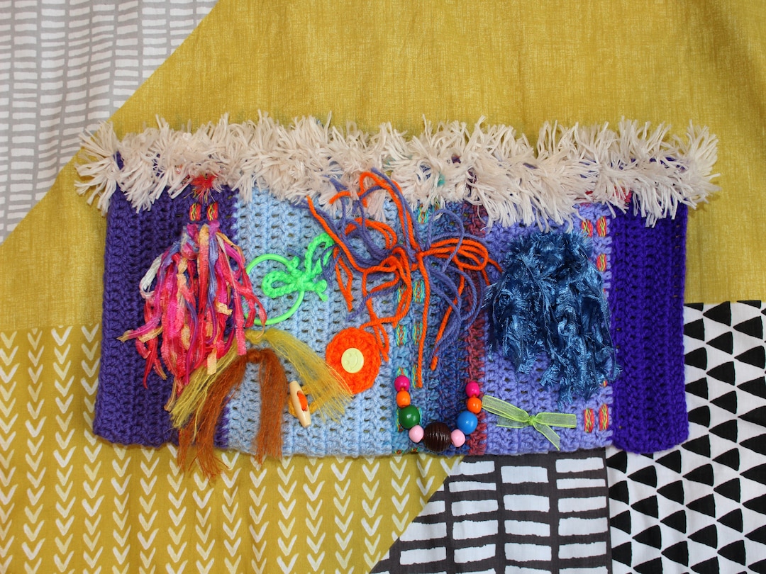 Fidget Muff Crochet Muff Alzheimer's Muff Autism Muff Autism Twiddle Muff Twiddle Crochet Muff