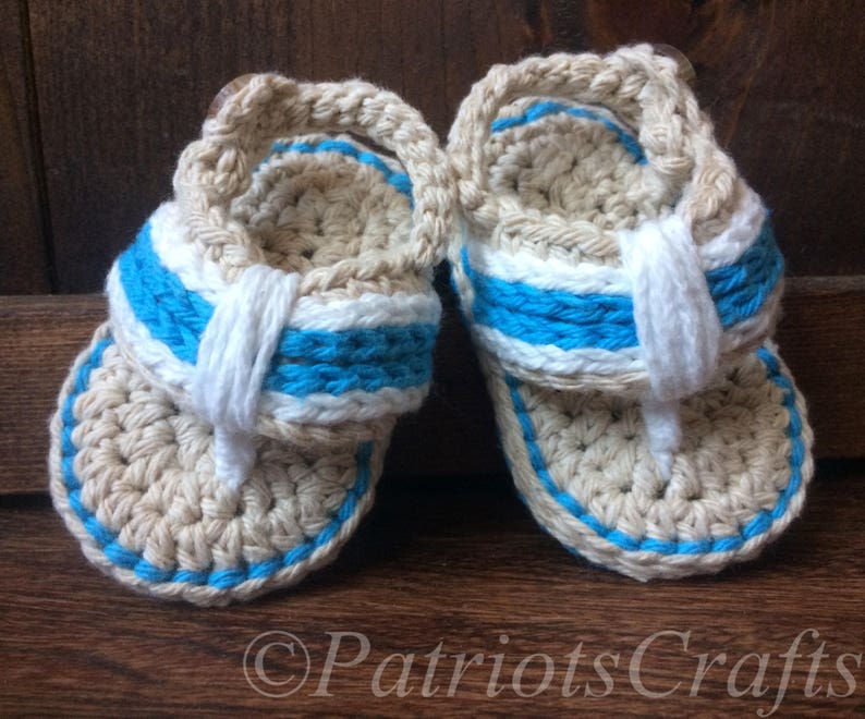 Hand Crocheted Infant Baby Toddler Espadrille Sandals Shoes newborn 0-6 6-12