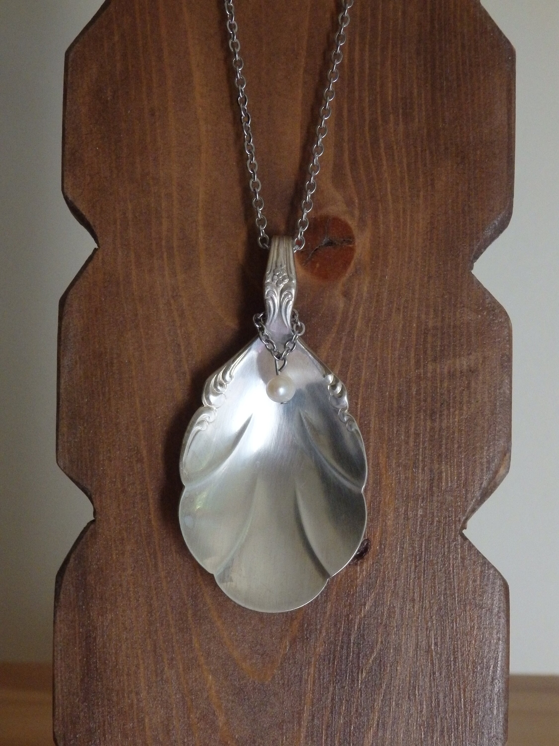 Floral Sugar Spoon Necklace Spoon Jewelry Mother's Day Etsy