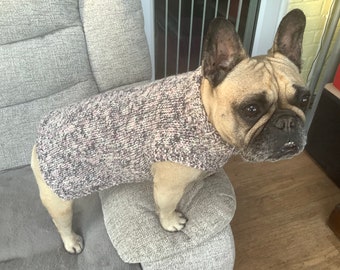 Pink Mix Hand Knitted Jumper