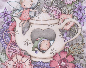 Download Jade Summer Coloring Book Etsy