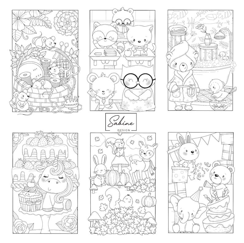 Cuties to colour image 6
