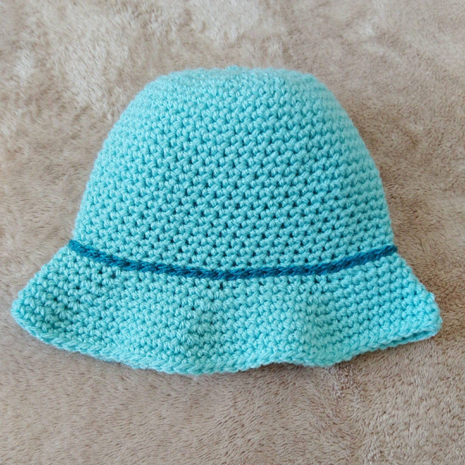 Baby Sun Hat, Crochet Sun Hat, Bucket Hat, Summer Hat, Crochet Cloche
