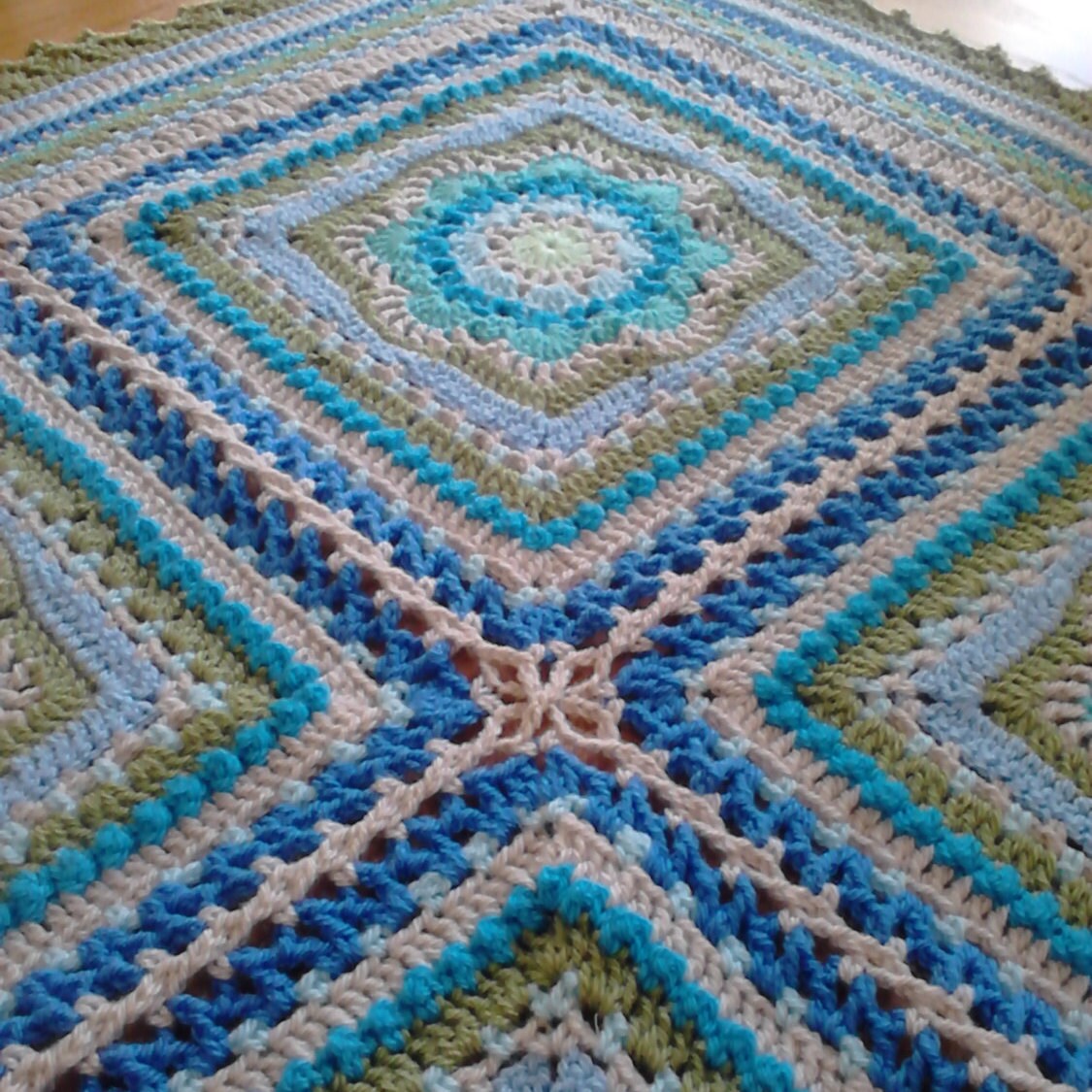 Crochet Baby Blanket Vintage Baby Blanket Crib Blanket Pram Etsy UK