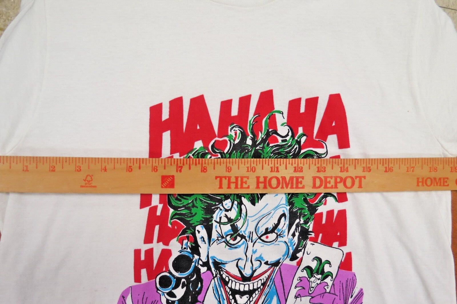 ビンテージ　JOKER ジョーカー　スウェット　HAHAHA バットマン　80s 80s 80年代 ジョーカー DCコミック バッドマン ヴィランズ