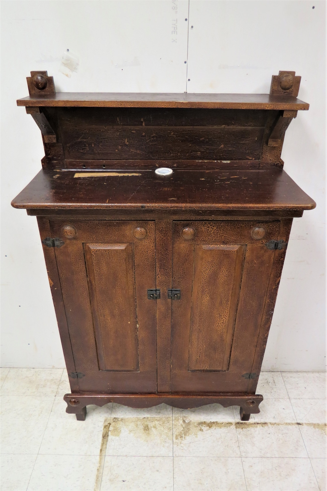 Primitive Cupboard Antique Primitive Handmade Cupboard With Etsy