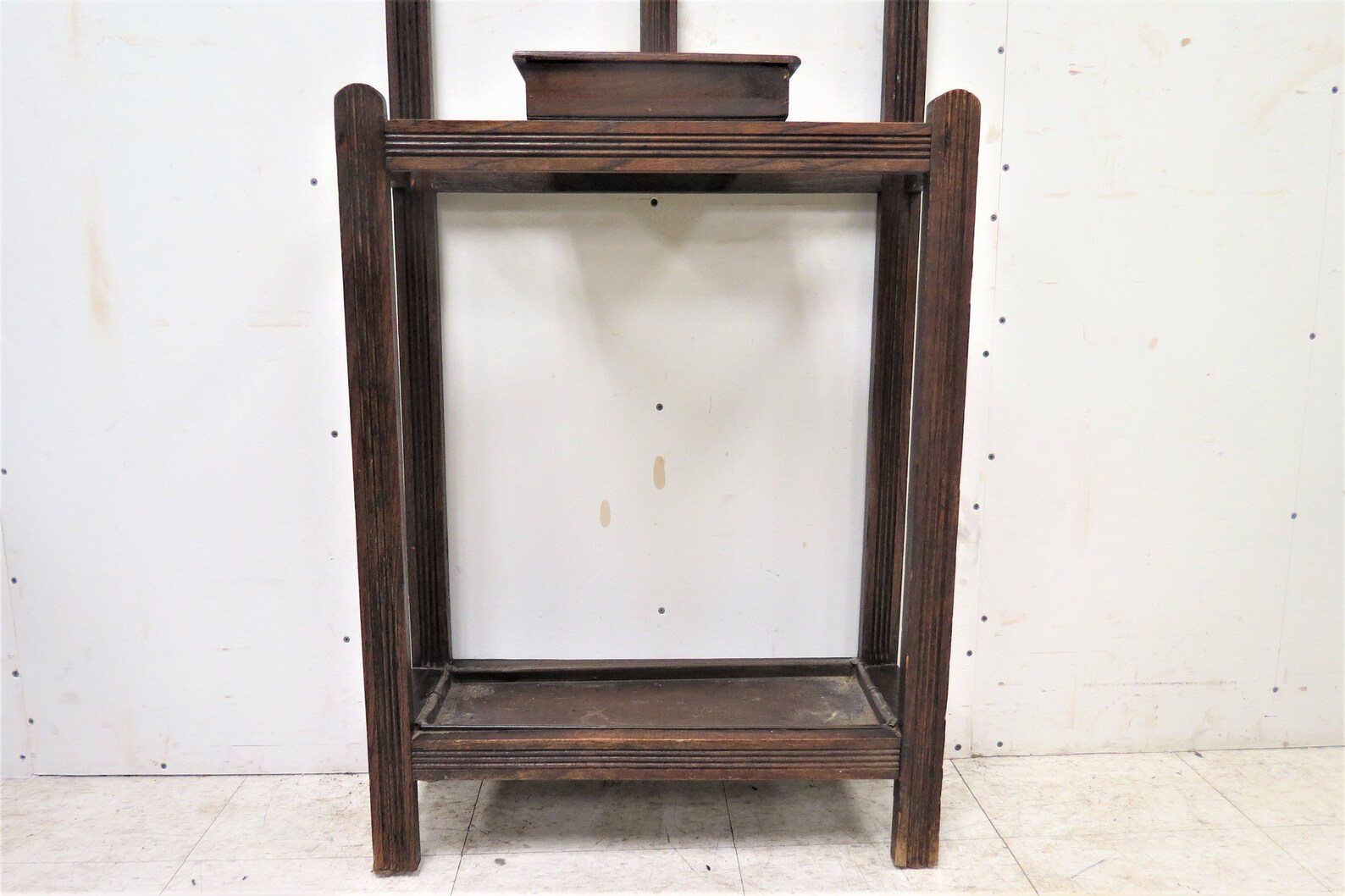 Wood Hall Tree Antique English Hall Tree and Umbrella Stand Etsy