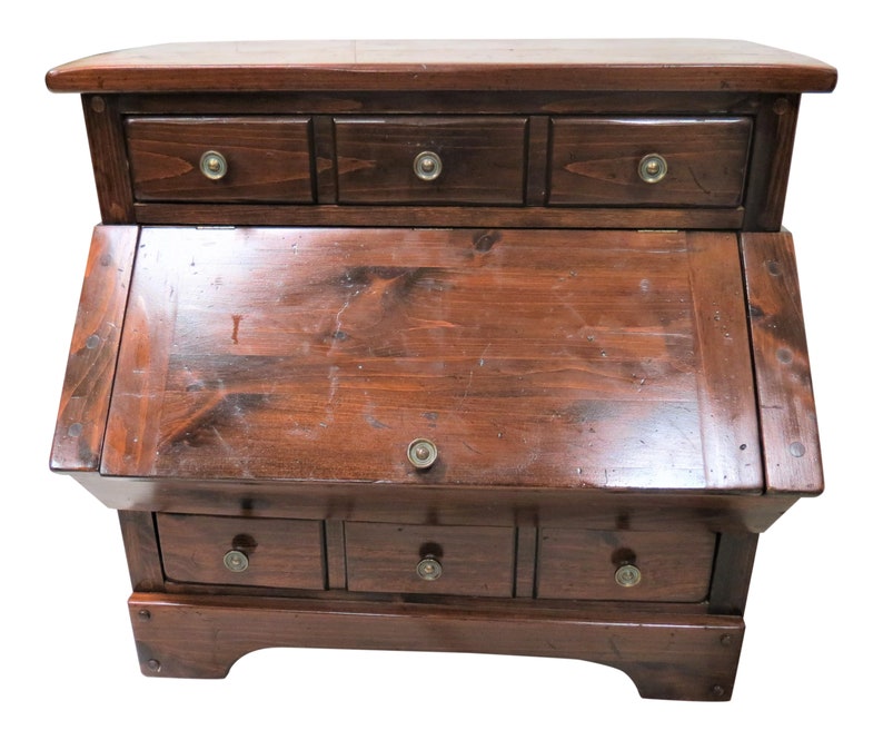 Vintage Ethan Allen Kling Colonial Pine Flour Potato Or Sugar Etsy