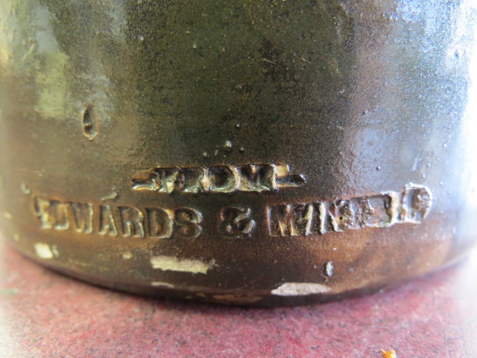 Vintage Edwards & Minish Calhoun Missouri Canning Crock Etsy