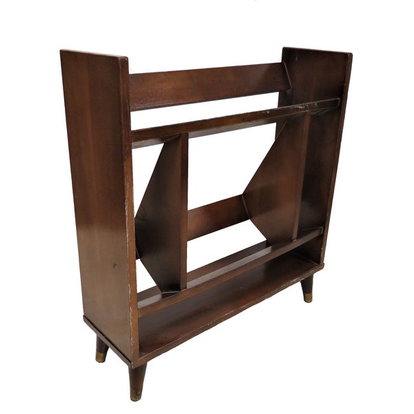 Mid Century Bookcase - Etsy