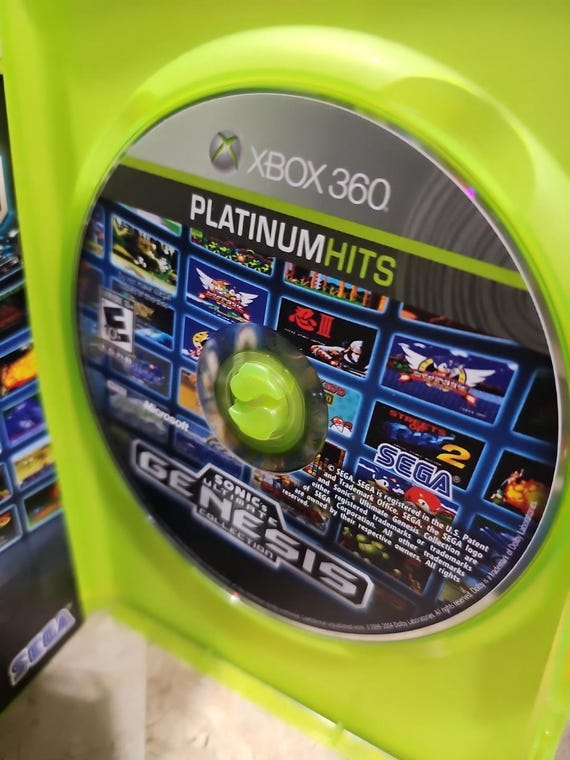 Sonic's Ultimate Genesis Collection (microsoft Xbox 360) PLATINUM