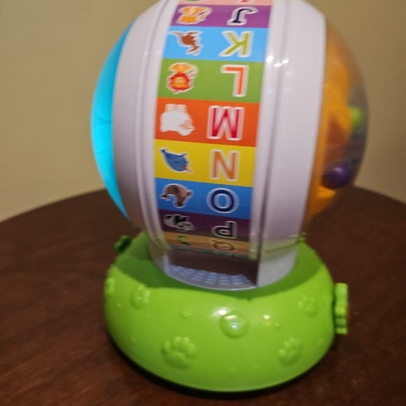 Leapfrog Spin and Sing Alphabet Zoo Discovery Ball ABC Baby Toddler Toy