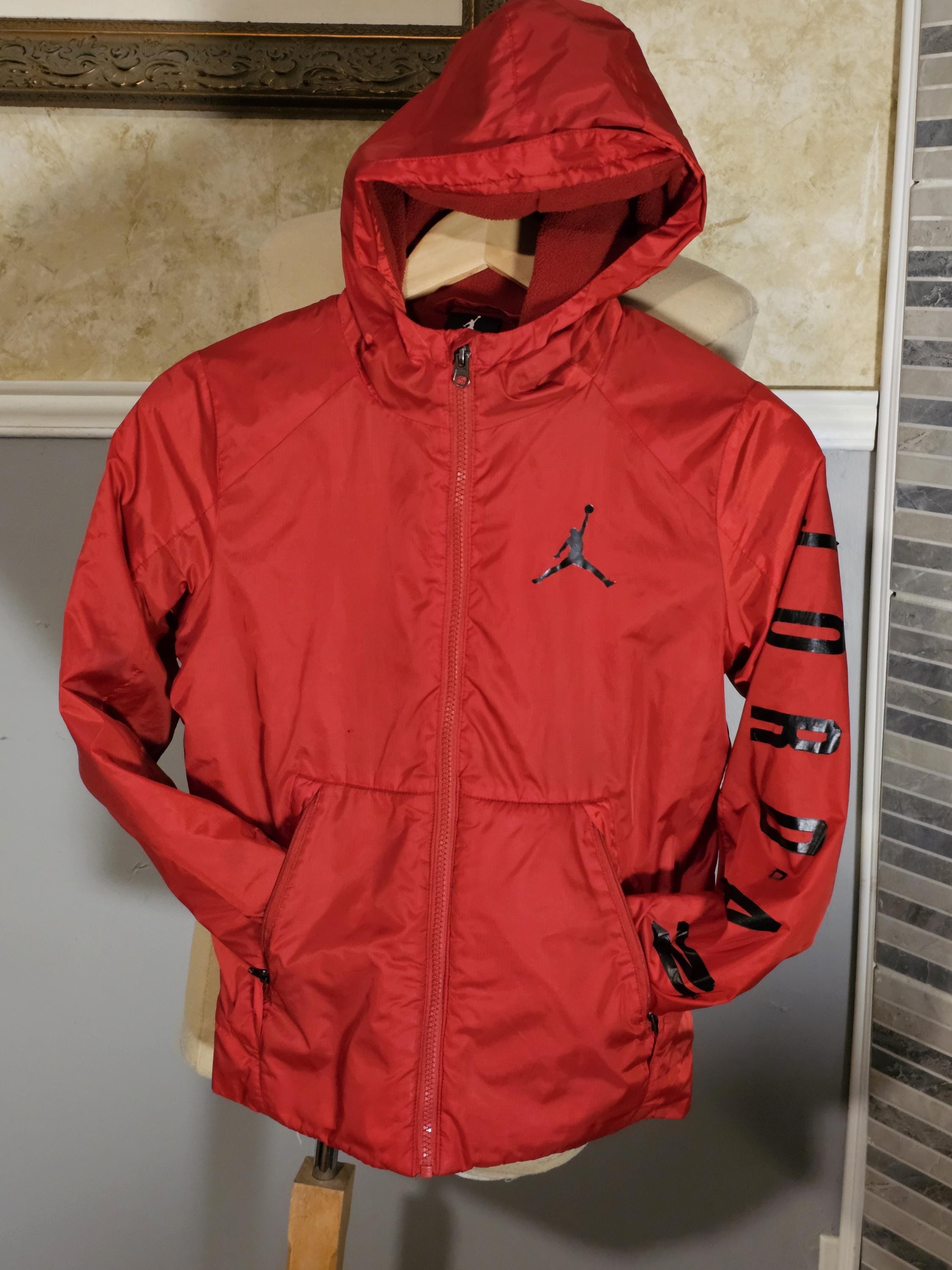 Varsity Jacket Nike Air Jordan Windbreaker Damen Nike Jordan Jacket