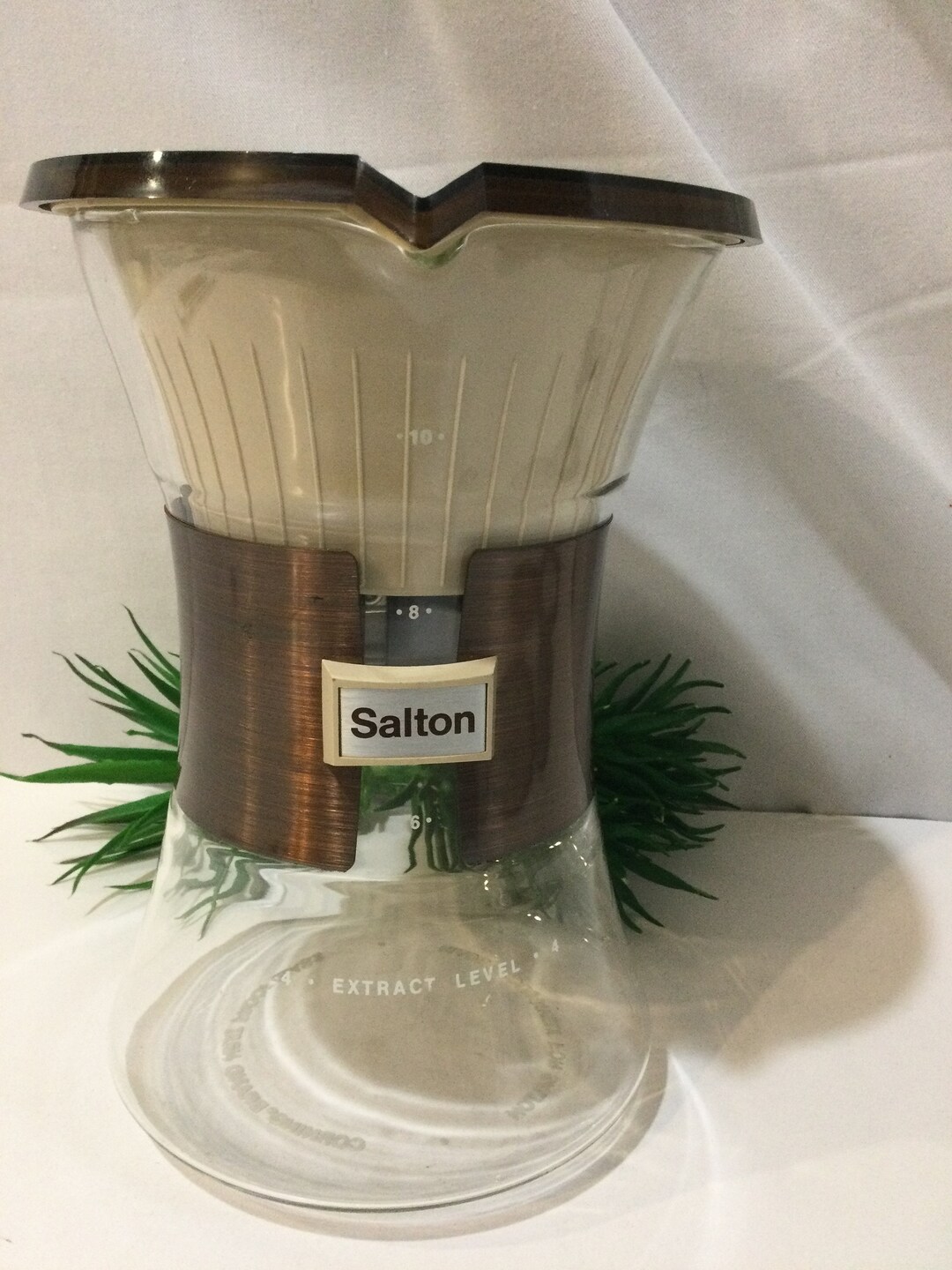 Rare Vintage Glass Salton Filter Coffee Extractor up to 10 Etsy