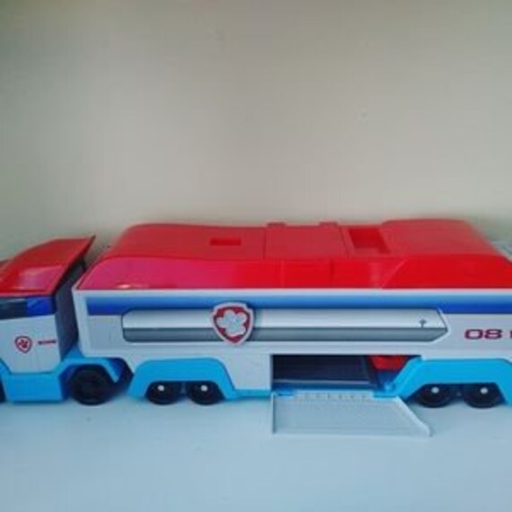 Paw Patrol Paw Patrol Truck Etsy
