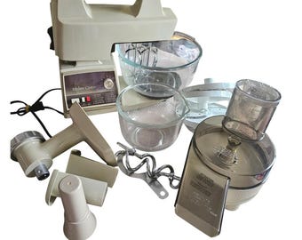 Vintage Oster Kitchen Center Keukenmachine met 12 snelheden Keukenmachine Gehaktmolen