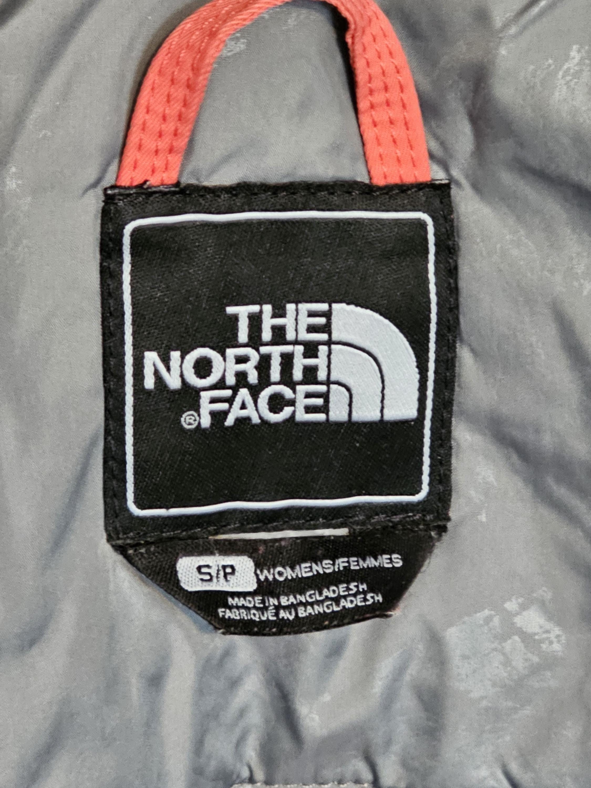 North Face Hyvent Jacket Womens Orange Waterproof Primaloft Recco