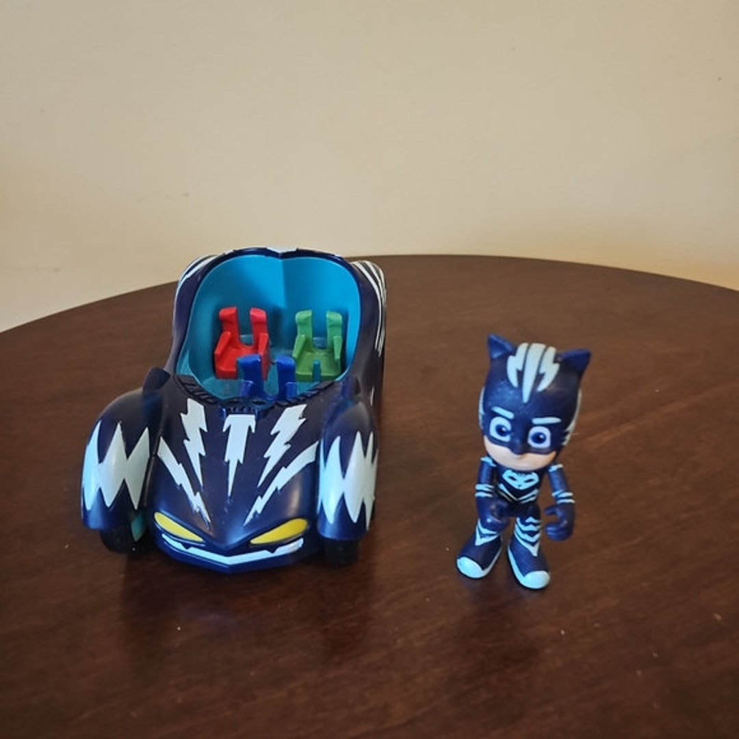 PJ Masks Catboy Cat Car Vehicle + Figure Disney Just Play