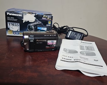 VINTAGE Panasonic Camcorder AF X6 CCD Omnimovie Vhs Hq With Case