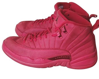 Air Jordan 12 Retro Gym Red Mens Basketball Shoes 130690-601 Red High Top 8