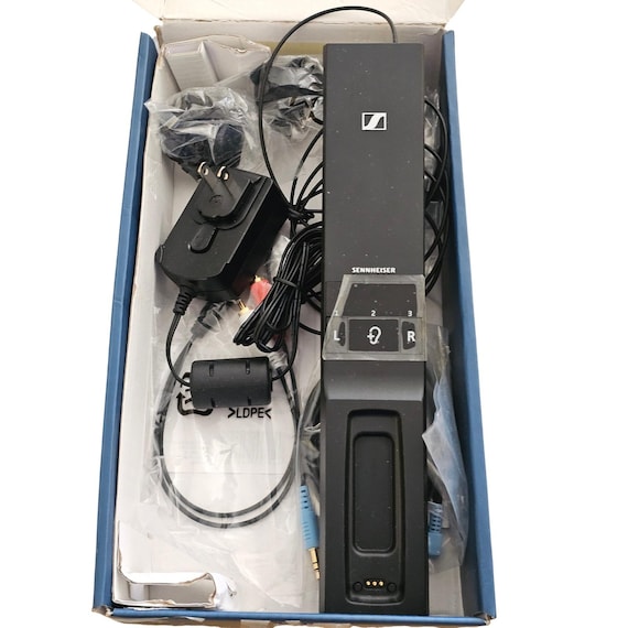 Sennheiser Flex 5000 Digital Wireless TV Headphone Audio System TR 5000 Black