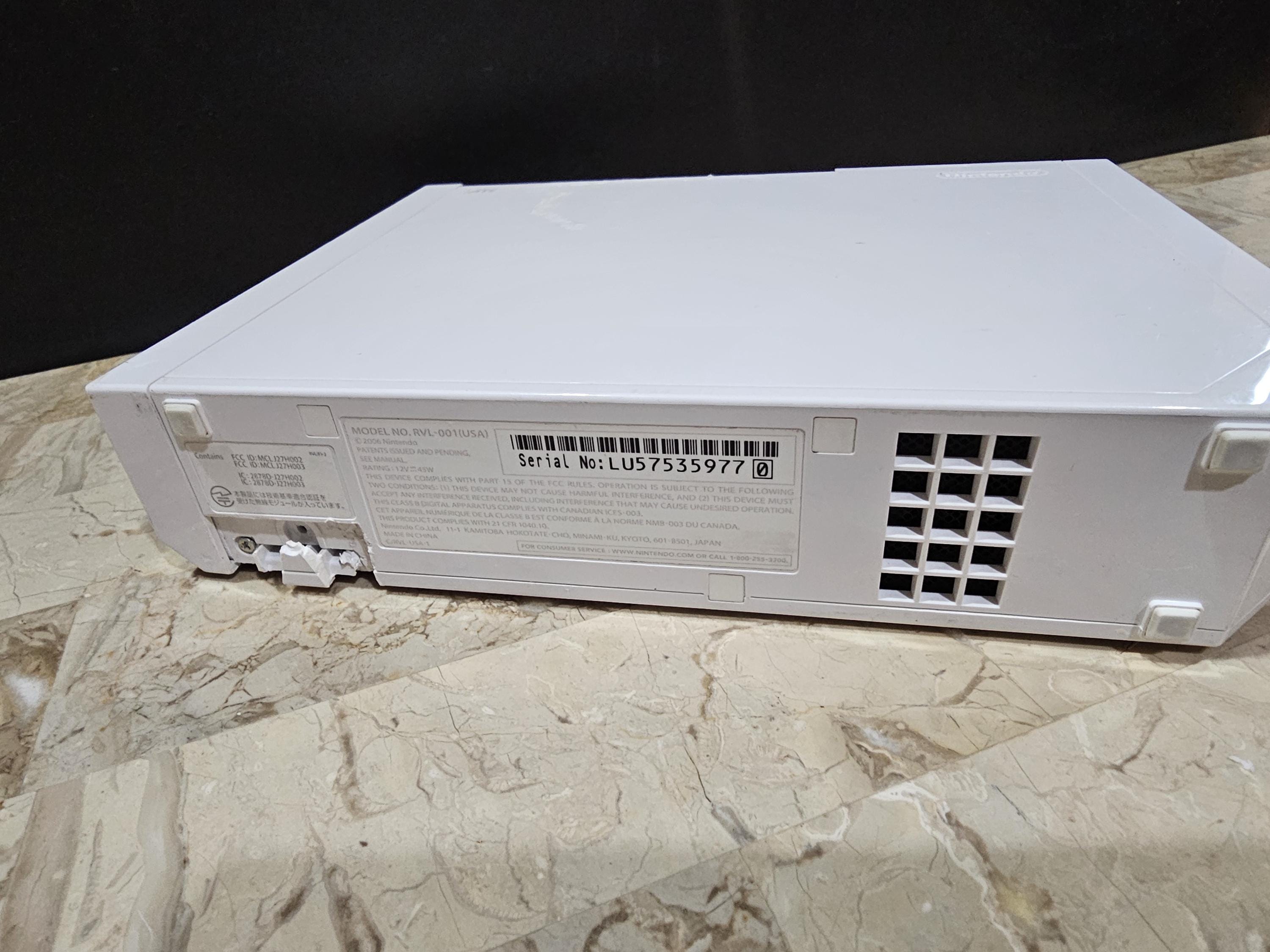 Wii Console for Parts Only Not Working - Etsy