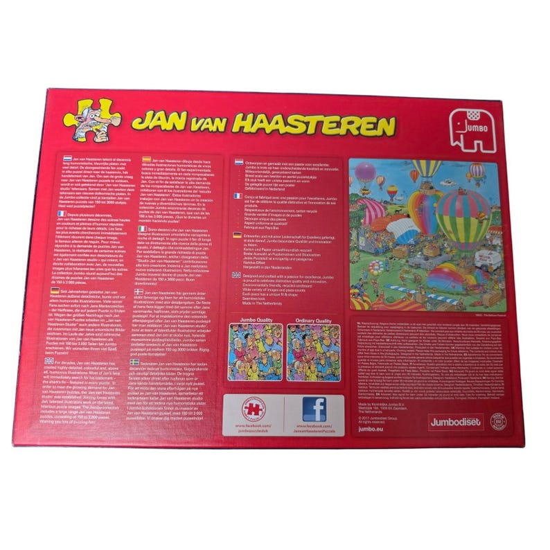 Jan van Haasteren The Park 500 XL Puzzle BD Jumbo 19070 68 x 49 cm image 5