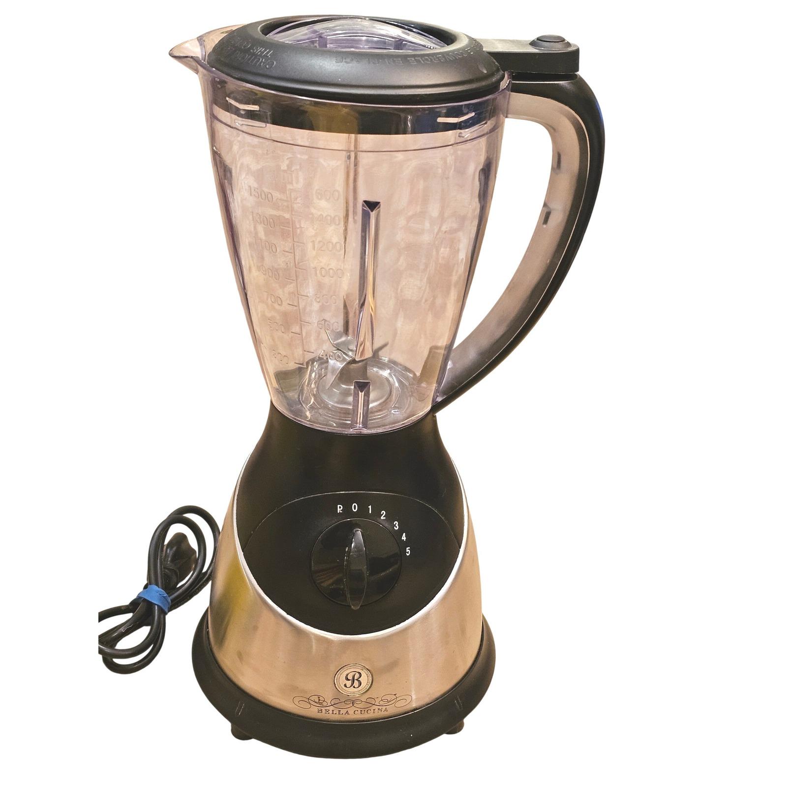 Bella Cucina 5-speed Countertop Blender 1.5L Plastic Pitcher