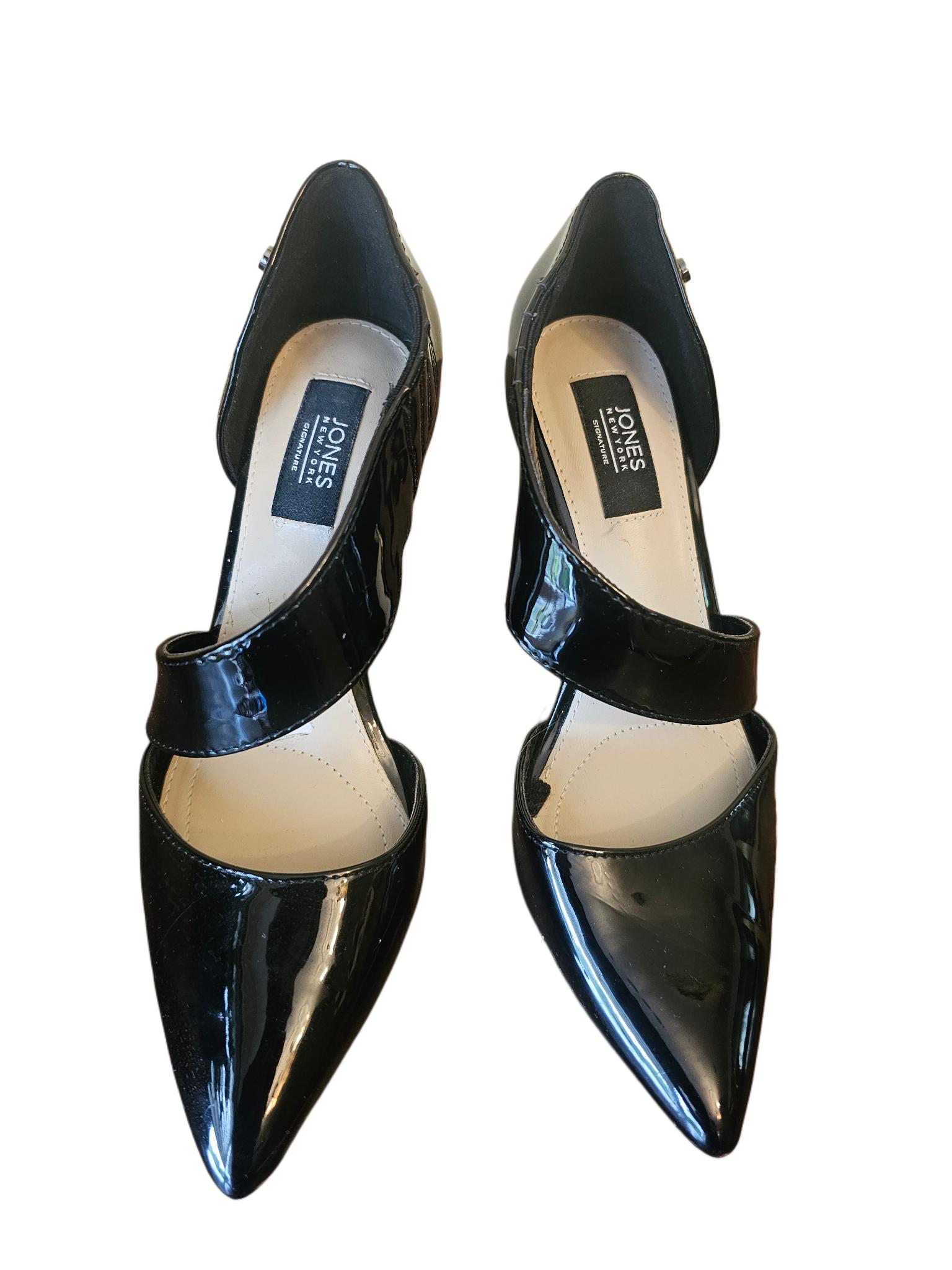 Jones New York signature Colette Women s Heels Cross Strap Black US Size 5.5