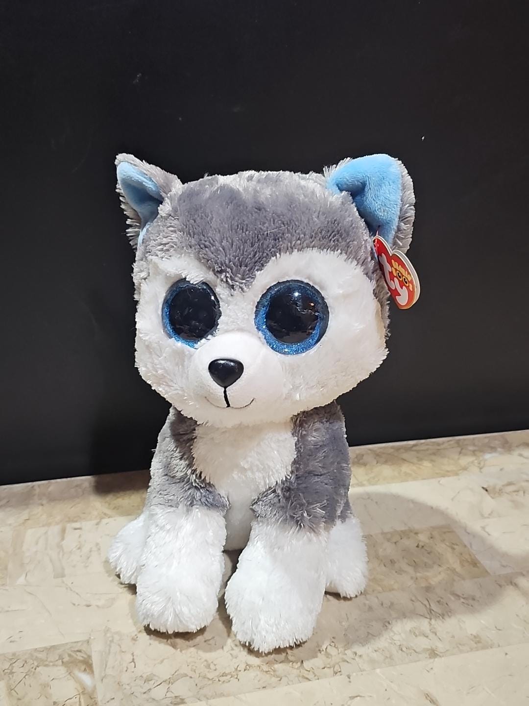 Slush Husky Dog Husky Stuffed Animal Ty Slush Jumbo Ty Stuffed