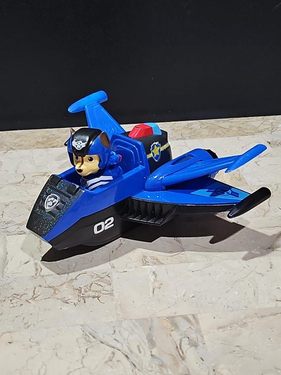 Chase Jet to the Rescue Paw Patrol Pup and Plane Figure UK