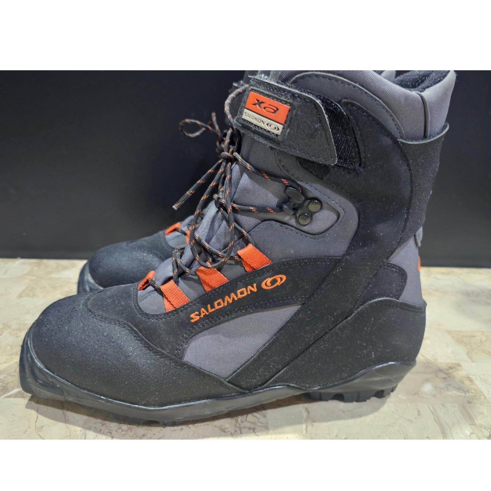 Salomon XA Pro Ski Boots Snowboard Boots Black Orange Lace  display picture 1