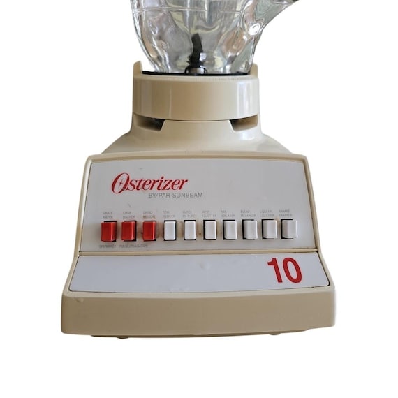 Vintage Osterizer Blender Multi Cycle Blend Oster Works Tested 10