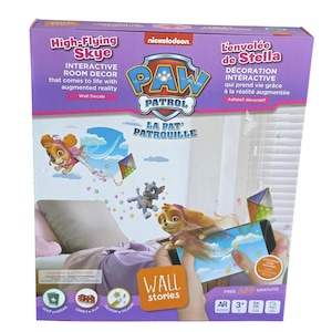 Paw Patrol Skye Interactive Wall Decals Augmented Reality Room Decor 39x31in