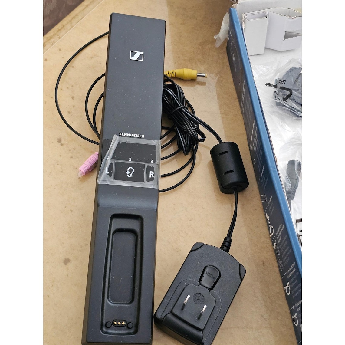 Sennheiser Flex 5000 Digital Wireless TV Headphone Audio System TR 5000 Black, foto 3 di 5