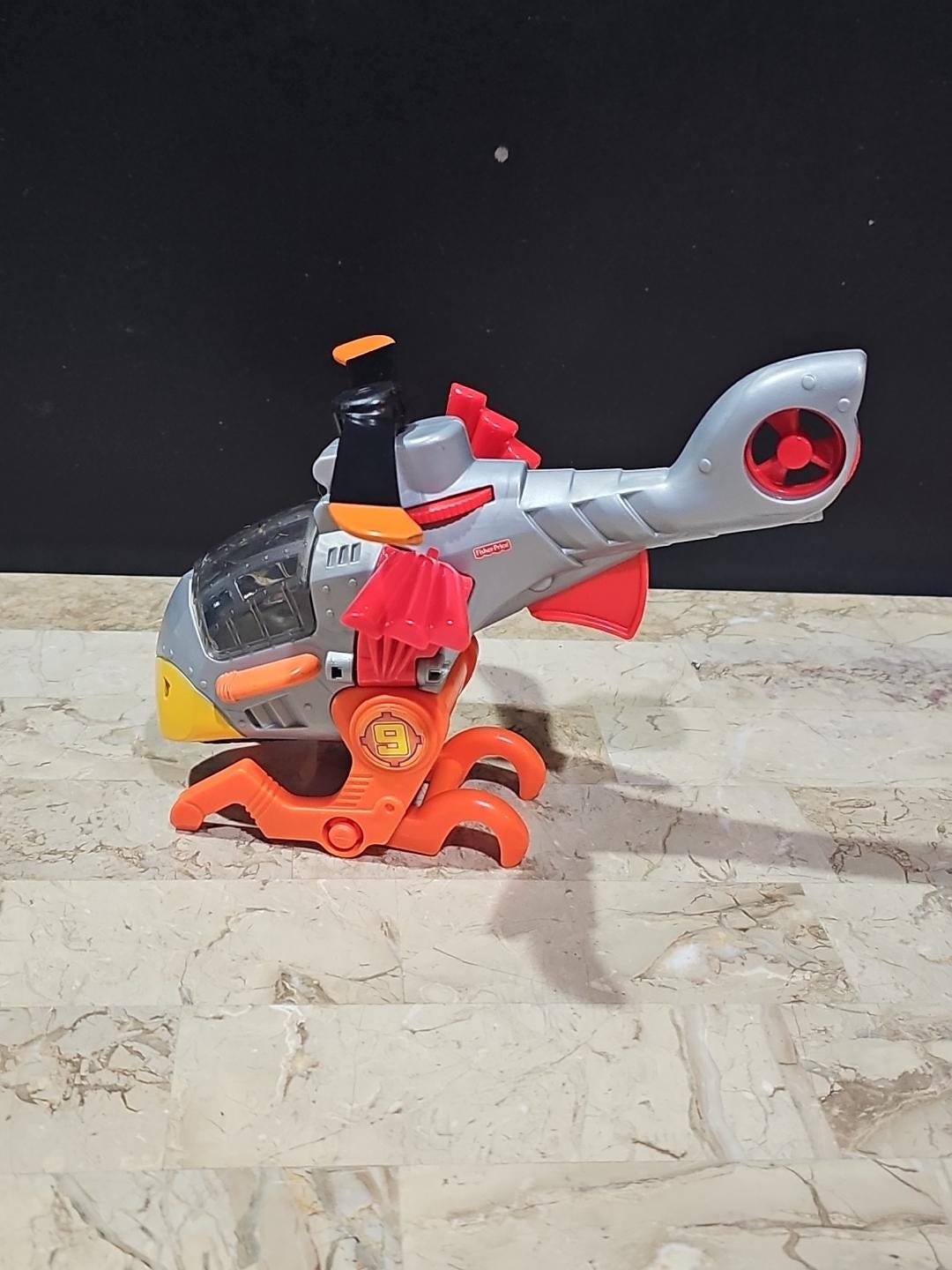 Fisher-price Imaginext Sky Racers Hawk Copter Helicopter Mattel