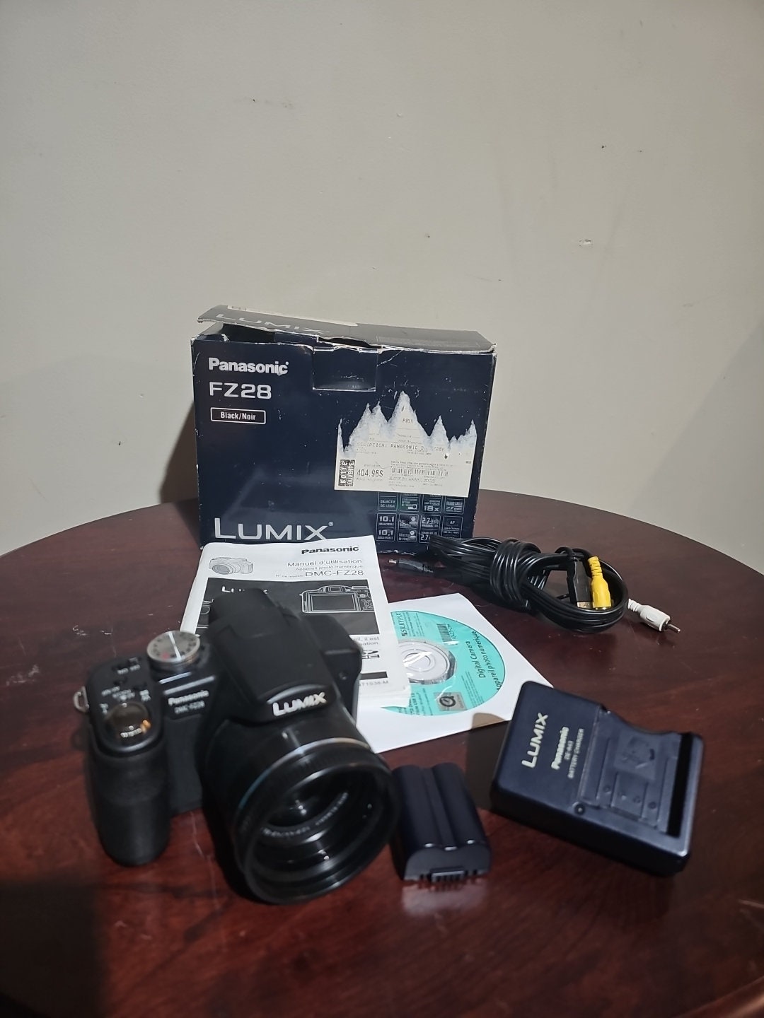 Panasonic Lumix DMC-FZ28 Digital Camera W/battery, Box - Etsy
